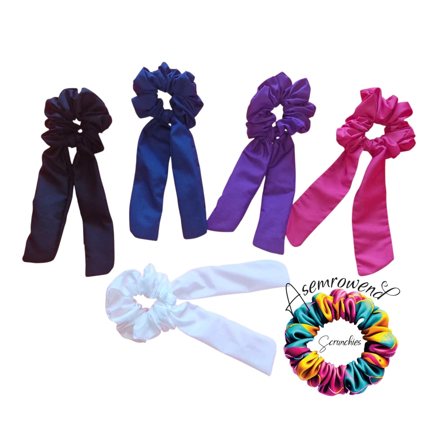 Long tail scrunchie